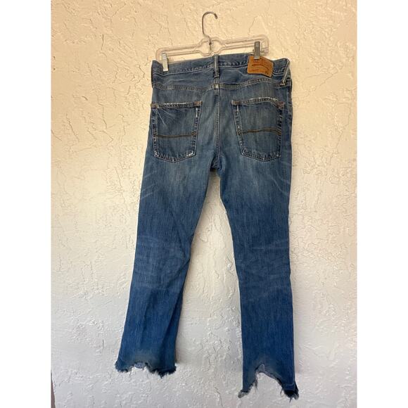 Vintage Abercrombie & Fitch - Handcrafted - Distressed Slim Low Rise Jeans-32x32 - Picture 8 of 16